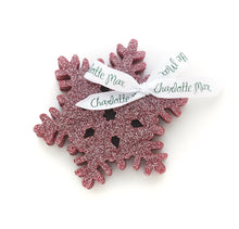 Load image into Gallery viewer, Snowflake Coasters