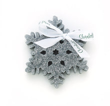 Load image into Gallery viewer, Snowflake Coasters