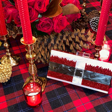 Load image into Gallery viewer, Santa Inlayed Clutch

